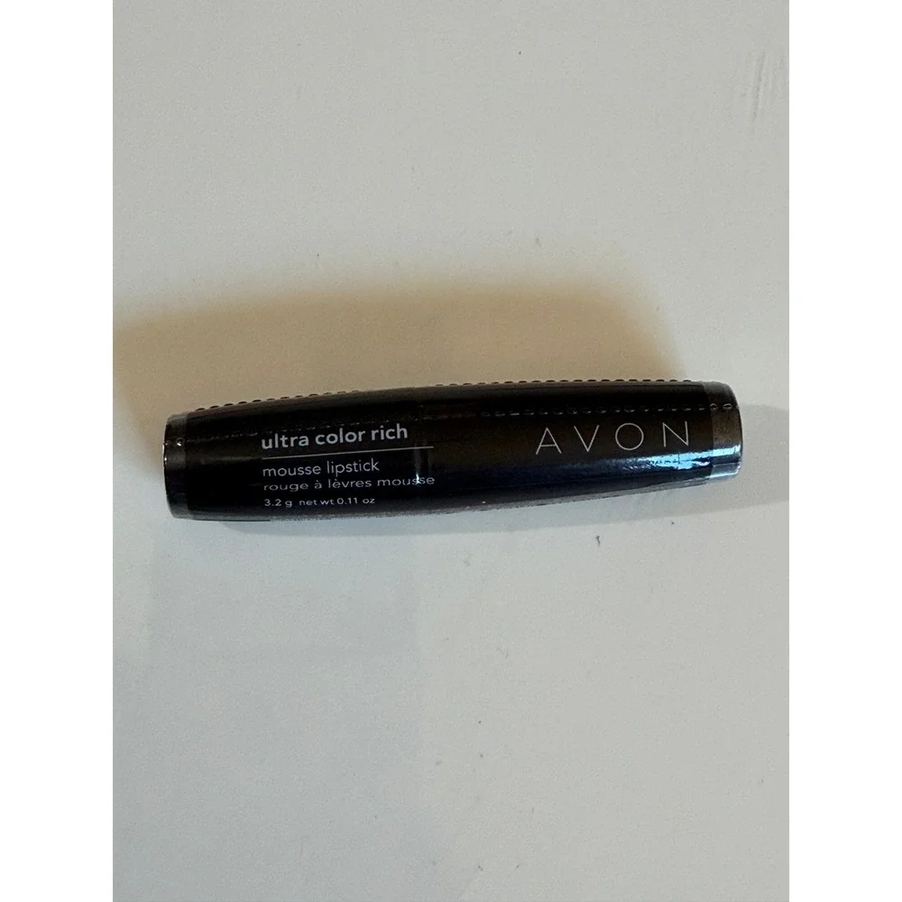 Avon Ultra Color Rich Mousse Lipstick Apricot‎ Nude D300 New Sealed 0.11oz